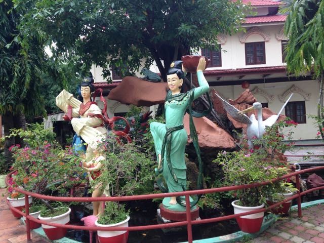 Statues in the garden