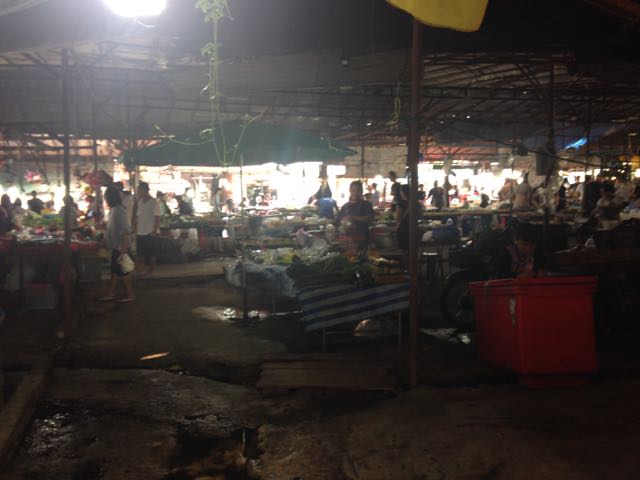A typical night market
