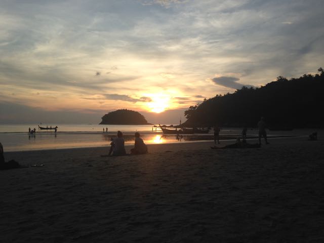 Sunset at Kata Beach
