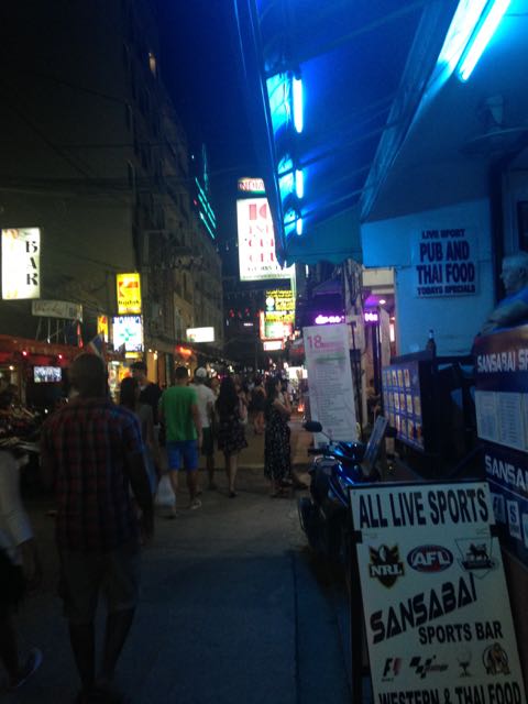Patong's busy streets
